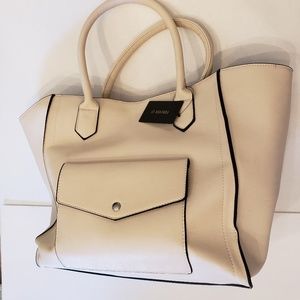 NWT Forever 21 Cream Satchel